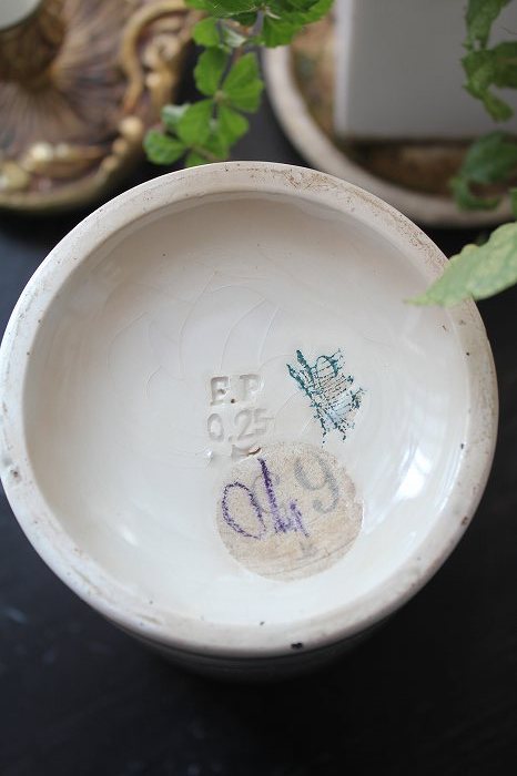 フランスアンティーク Luneville 窯Keller & Guérin Felix Potin Paris