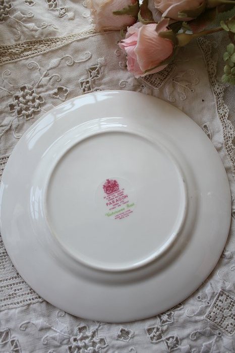 イギリスアンティーク パラゴン”Victoriana Rose” ティートリオ