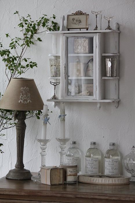 MADE IN USA・アンティーク・アクセサリーキャビネット・ヴィンテージ