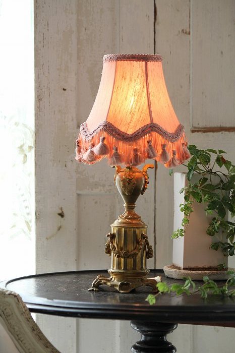 アンティーク照明 フランスアンティーク ローズガーランドの小さなブゥ