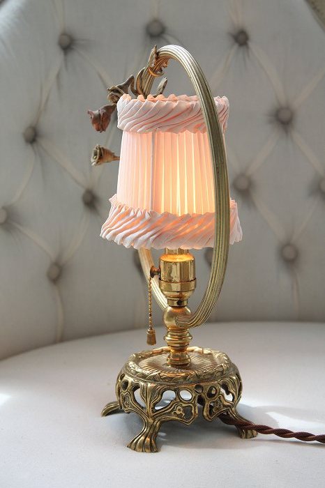 アンティーク照明 フランスアンティーク 蔓薔薇の小さなブゥドワール