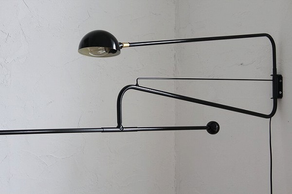 フランス製 ミニマリストランプ ウォールブラケット2アーム 」ココン