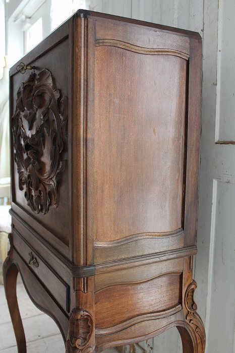 アンティーク家具 フランスアンティーク セクレテール Louis XV