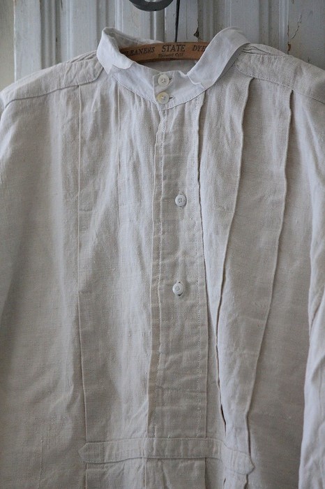 フランスアンティーク リネンシャツ」ココン・フワット Coconfouato