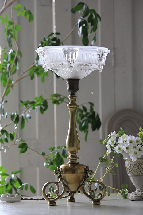 フランスアンティーク アールデコ パート・ド・ヴェール氷柱ガラス