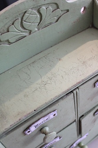 ドイツ製スパイスドロワーズキャビネット 1900年代初頭」ココン