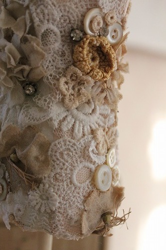 フランス製デコパージュのトルソー」ココン・フワット Coconfouato