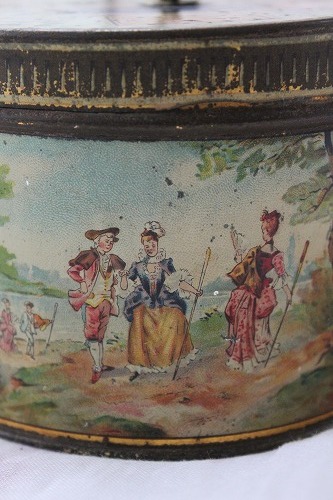 フランス　アンティーク　ランチボックス フランス アンティーク ランチボックス